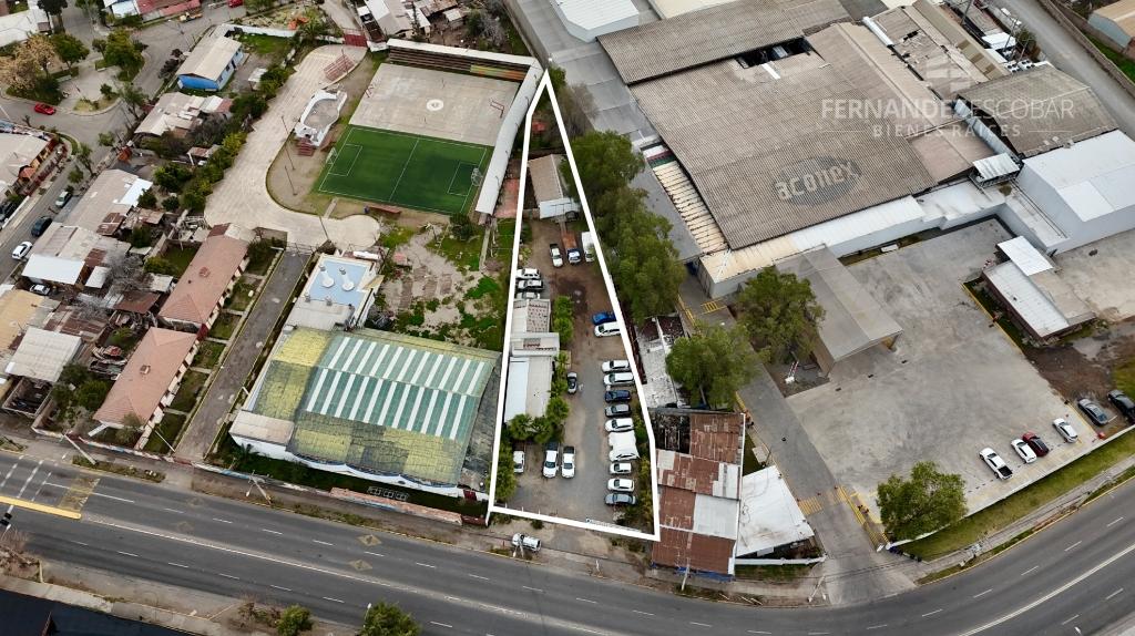 SAN FELIPE - VENDE TERRENO DE 1.473m2 CON GALPÓN Y OFICINAS