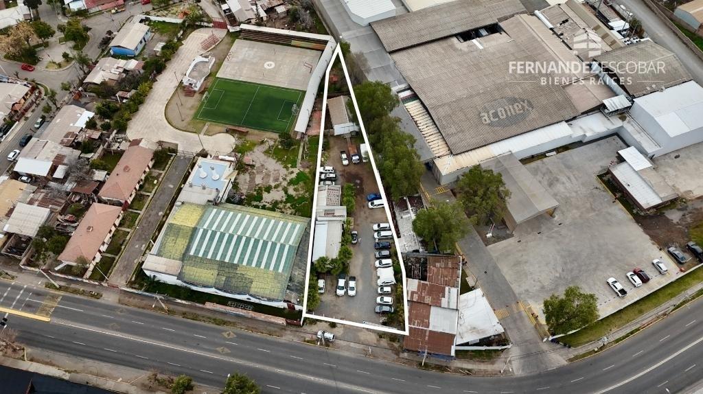  SAN FELIPE - ARRIENDO TERRENO DE 1.473m2 CON GALPÓN Y OFICINAS