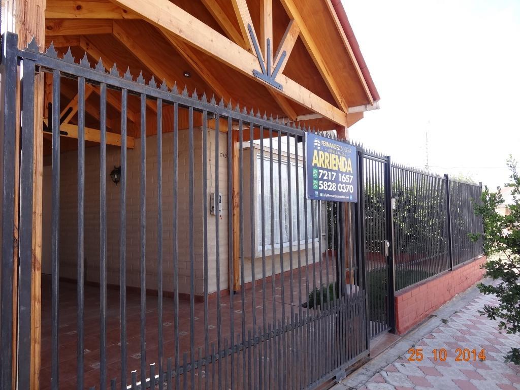 LOS ANDES ARRIENDA CASA 3D 2B VILLA LOS PORTONES