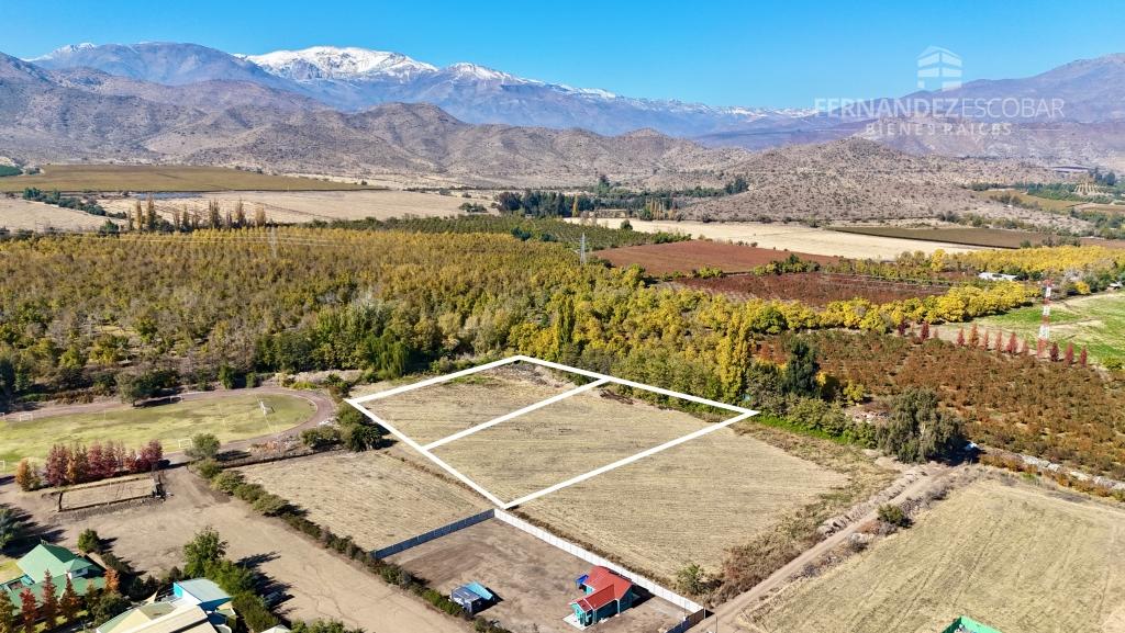 LOS ANDES - VENDE PARCELAS DE 5.000m2 - LOTEO HACIENDA SANTA ROSA