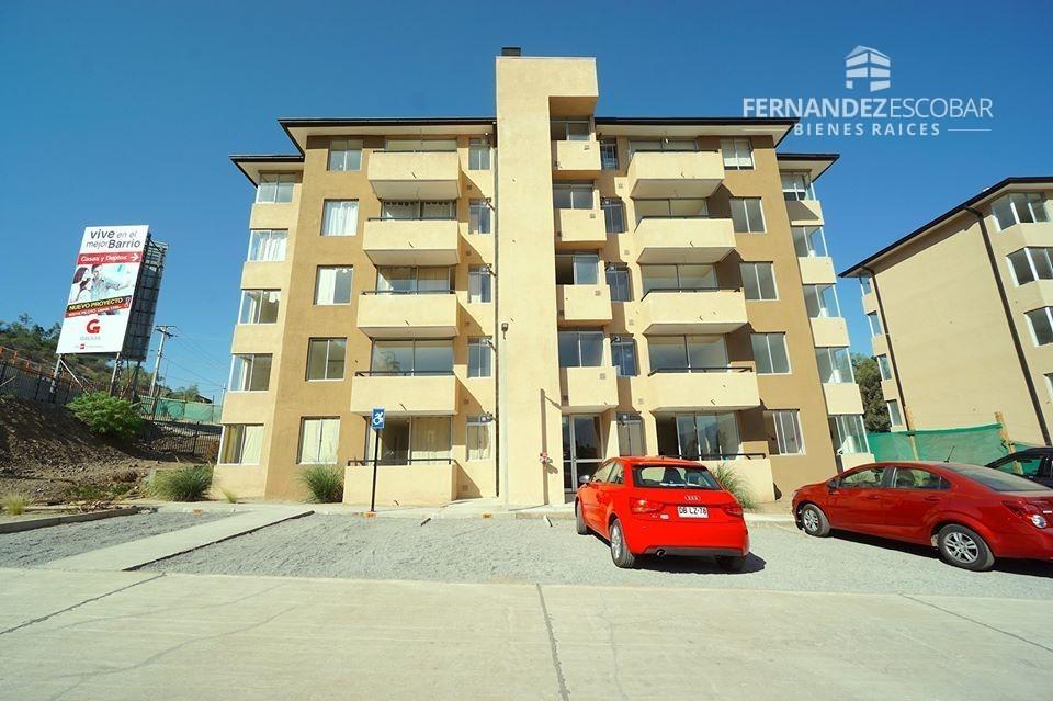 LOS ANDES - ARRIENDO DEPTO 3D 2B